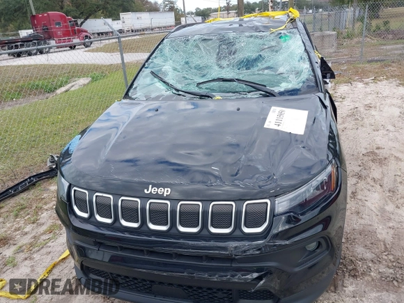 2022 Jeep Compass Latitude Lux с VIN 3C4NJDFB1NT118412, выставлен на аукционе IAAI как лот 41115850 с пробегом Не указан миль и . История ставок и продаж доступна на DreamBid. Изображение 11.