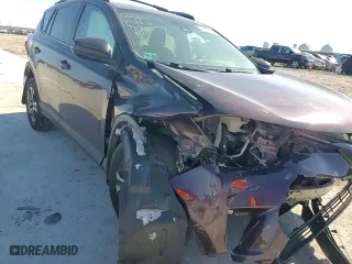 2017 Toyota RAV4 LE with VIN 2T3BFREV8HW549680, listed as a Copart auction lot 46143185 with 44,016 mi miles and Salvage Title. Bid and sale history available at carsss.com. Image 11.