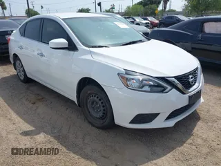 2019 Nissan Sentra S with VIN 3N1AB7AP2KY261175, listed as a IAAI auction lot 42166395 with 104,490 mi miles and . Bid and sale history available at DreamBid. Image 1.