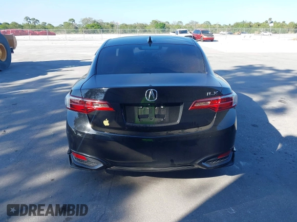 2016 Acura ILX w/Premium Pkg with VIN 19UDE2F71GA007368, listed as a IAAI auction lot 41458291 with 1 mi miles. Bid and sale history available at carsss.com. Image 16.