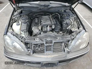 2003 Mercedes-Benz S-Class 4.3L with VIN WDBNG70J63A345310, listed as a Copart auction lot 68399354 with 154,520 mi miles and Clean Title. Bid and sale history available at carsss.com. Image 11.