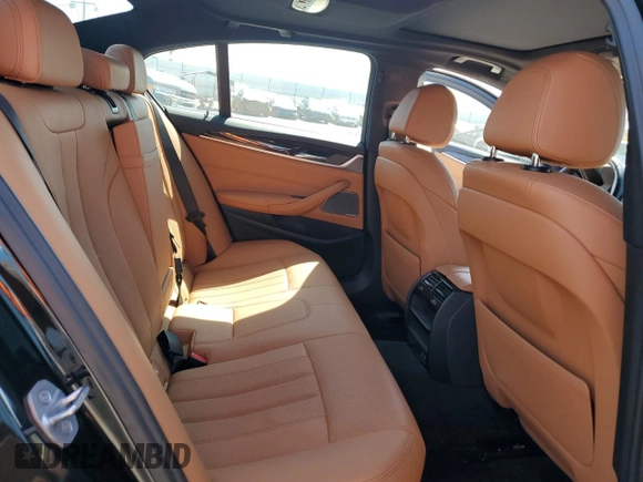 2021 BMW 5 Series 540i with VIN WBA53BJ05MWW92487, listed as a Copart auction lot 57679975 with 53,311 mi miles and Salvage title. Bid and sale history available at DreamBid. Image 10.