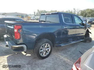 2019 Chevrolet Silverado 1500 LTZ with VIN 3GCPWEED2KG244219, listed as a Copart auction lot 83195754 with 47,363 mi miles and Salvage Title. Bid and sale history available at carsss.com. Image 3.