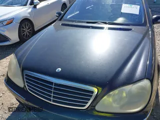 2003 Mercedes-Benz S-Class 4.3L with VIN WDBNG70J33A366275, listed as a IAAI auction lot 41856172 with 1 mi miles. Bid and sale history available at carsss.com. Image 10.