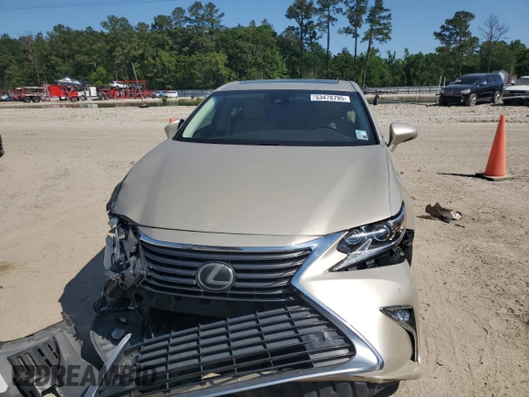 2016 Lexus ES with VIN 58ABK1GG1GU014704, listed as a Copart auction lot 53478795 with 152,335 mi miles and Salvage Title. Bid and sale history available at carsss.com. Image 5.