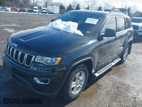 2017 Jeep Grand Cherokee Laredo with VIN 1C4RJEAGXHC685888, listed as a IAAI auction lot 41563643 with 193,997 mi miles. Bid and sale history available at carsss.com. Image 2.