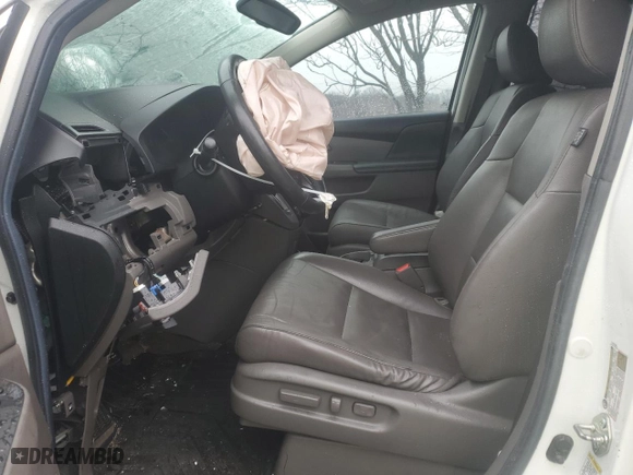 2013 Honda Odyssey Touring with VIN 5FNRL5H96DB091264, listed as a Copart auction lot 44904045 with 0 mi miles and Salvage Title. Bid and sale history available at carsss.com. Image 7.
