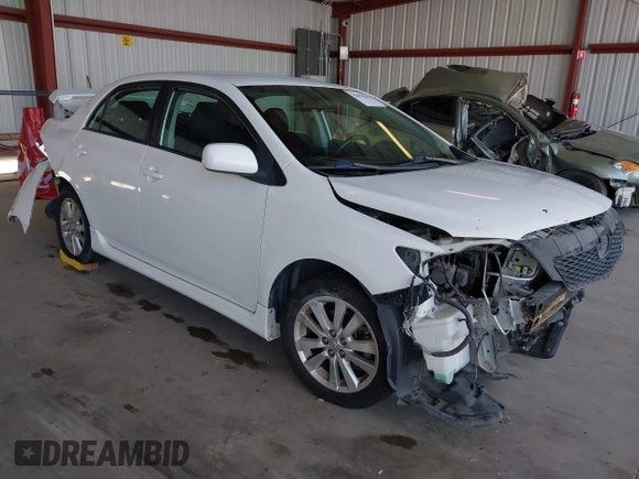 2009 Toyota Corolla with VIN 1NXBU40EX9Z105775, listed as a IAAI auction lot 42054152 with 147,272 mi miles. Bid and sale history available at carsss.com. Image 1.