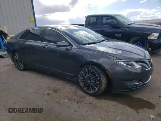 2015 Lincoln MKZ with VIN 3LN6L2GK9FR621715, listed as a Copart auction lot 43850274 with 59,559 mi miles and Salvage Title. Bid and sale history available at carsss.com. Image 4.