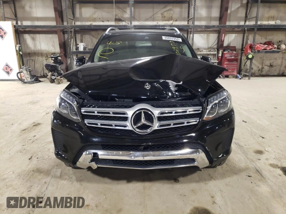 2019 Mercedes-Benz GLS with VIN 4JGDF6EE7KB235649, listed as a Copart auction lot 49802953 with 54,468 mi miles. Bid and sale history available at carsss.com. Image 5.