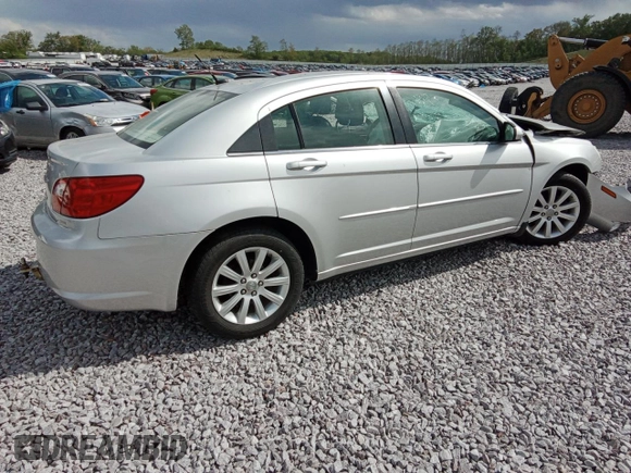2010 Chrysler Sebring Limited with VIN 1C3CC5FDXAN162044, listed as a Copart auction lot 56789075 with Not provided miles and Non repairable. Bid and sale history available at DreamBid. Image 3.