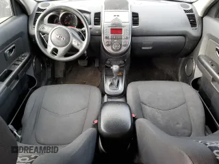 2011 Kia Soul + with VIN KNDJT2A21B7248744, listed as a Copart auction lot 43058535 with 118,932 mi miles and Salvage Title. Bid and sale history available at carsss.com. Image 8.