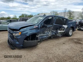 2024 Chevrolet Silverado 1500 RST with VIN 2GCUDEED1R1154684, listed as a Copart auction lot 54179294 with 0 mi miles and Salvage Title. Bid and sale history available at carsss.com. Image 1.