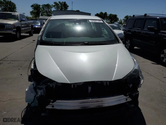 2017 Toyota Prius Two with VIN JTDKBRFU4H3576802, listed as a Copart auction lot 52567185 with 45,687 mi miles and Salvage Title. Bid and sale history available at carsss.com. Image 5.