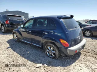 2002 Chrysler PT Cruiser Limited with VIN 3C8FY68B42T322964, listed as a Copart auction lot 53139855 with 89,947 mi miles and Salvage Title. Bid and sale history available at DreamBid. Image 2.