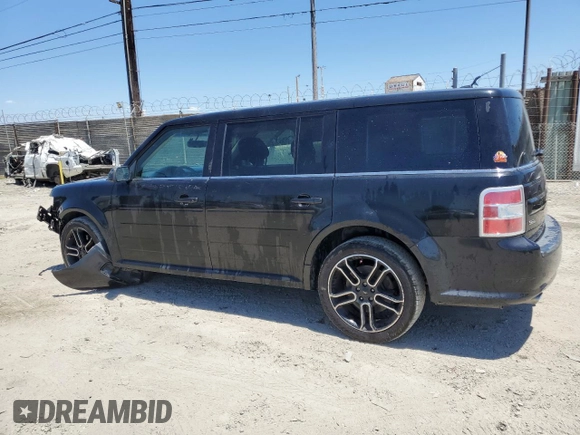 2013 Ford Flex SEL z VIN 2FMGK5C8XDBD13998, wystawiony jako Copart lot #56286985 z przebiegiem 157 796 mil mil oraz Szkody całkowita. Historia ofert i sprzedaży dostępna na DreamBid. Obrazek 2.