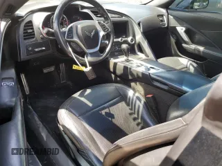 2014 Chevrolet Corvette Z51 3LT with VIN 1G1YM2D72E5102963, listed as a Copart auction lot 54023575 with 99,573 mi miles and Salvage title. Bid and sale history available at DreamBid. Image 8.