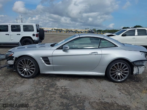 2018 Mercedes-Benz SL with VIN WDDJK6GA4JF052431, listed as a IAAI auction lot 41215956 with NaN miles. Bid and sale history available at carsss.com. Image 15.