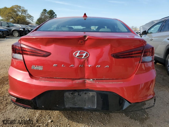 2020 Hyundai Elantra SEL with VIN 5NPD84LF8LH563838, listed as a Copart auction lot 51011505 with 131,343 mi miles and Clean Title. Bid and sale history available at carsss.com. Image 6.