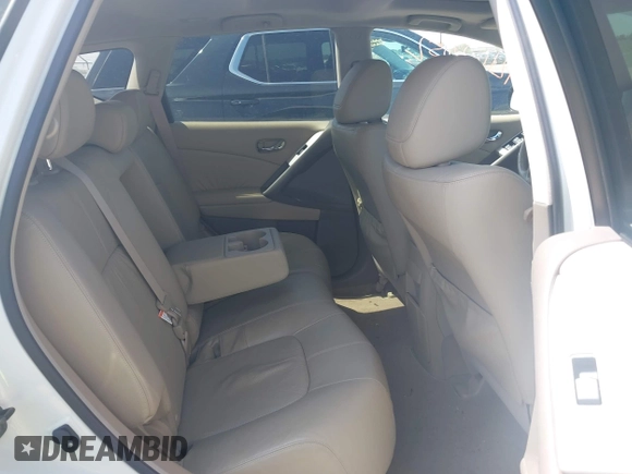 2010 Nissan Murano SL with VIN JN8AZ1MWXAW138355, listed as a IAAI auction lot 42167652 with 127,223 mi miles. Bid and sale history available at carsss.com. Image 8.
