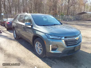 2022 Chevrolet Traverse LT Cloth with VIN 1GNEVGKW3NJ150288, listed as a IAAI auction lot 41880159 with 23,044 mi miles. Bid and sale history available at carsss.com. Image 6.
