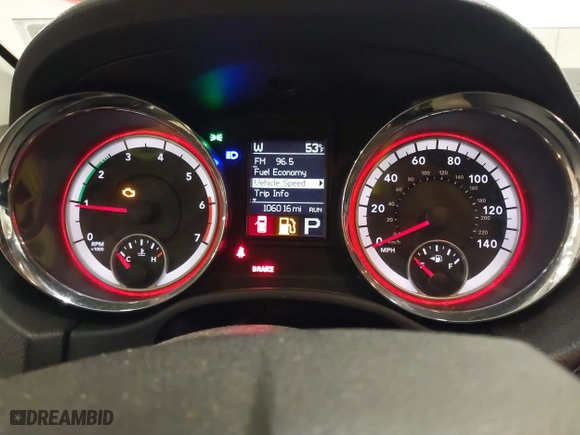 2013 Dodge Durango Crew with VIN 1C4SDJDT1DC540680, listed as a IAAI auction lot 41649262 with 106,016 mi miles. Bid and sale history available at carsss.com. Image 7.
