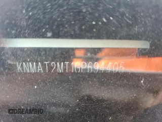 2016 Nissan Rogue SV with VIN KNMAT2MT1GP694405, listed as a Copart auction lot 45216675 with 0 mi miles and Salvage Title. Bid and sale history available at carsss.com. Image 15.