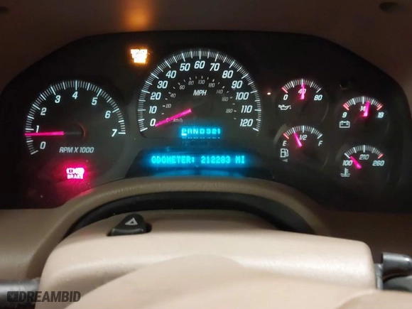 2004 GMC Envoy SLE with VIN 1GKDT13S642381802, listed as a IAAI auction lot 41723854 with 212,283 mi miles. Bid and sale history available at carsss.com. Image 7.