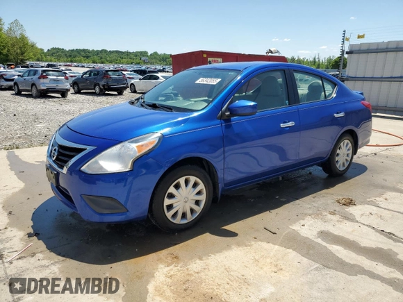 2016 Nissan Versa S z VIN 3N1CN7AP4GL829284, wystawiony jako Copart lot #56342055 z przebiegiem 111 984 mil mil oraz Szkoda całkowita • Salvage title. Historia ofert i sprzedaży dostępna na DreamBid. Obrazek 1.