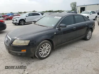 2007 Audi A6 3.2L with VIN WAUDH74F87N018953, listed as a Copart auction lot 68168204 with 185,574 mi miles and Clean Title. Bid and sale history available at carsss.com. Image 1.