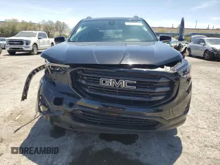2020 GMC Terrain SLE with VIN 3GKALMEV3LL279737, listed as a Copart auction lot 58199515 with 55,947 mi miles and Salvage title. Bid and sale history available at DreamBid. Image 5.