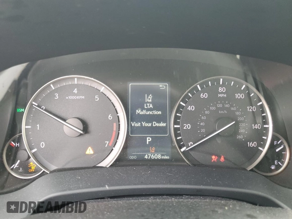 2021 Lexus RX 350 with VIN 2T2HZMAA3MC216648, listed as a Copart auction lot 62113085 with 47,608 mi miles and Salvage title. Bid and sale history available at DreamBid. Image 9.