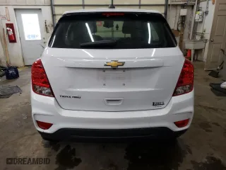 2018 Chevrolet Trax LS with VIN 3GNCJNSB9JL235983, listed as a Copart auction lot 43975345 with 65,132 mi miles and Salvage Title. Bid and sale history available at carsss.com. Image 6.