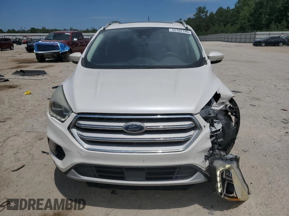 2018 Ford Escape Titanium with VIN 1FMCU0J99JUA06741, listed as a Copart auction lot 55782195 with 103,392 mi miles and Salvage title. Bid and sale history available at DreamBid. Image 5.