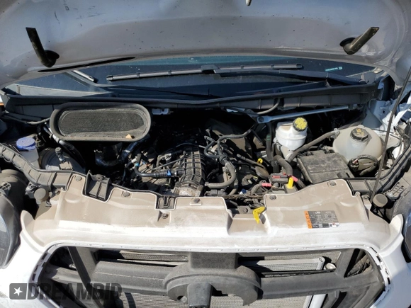 2022 Ford Transit with VIN 1FDAX2XG6NKA19366, listed as a Copart auction lot 74936084 with 13,433 mi miles and Salvage Title. Bid and sale history available at DreamBid. Image 12.