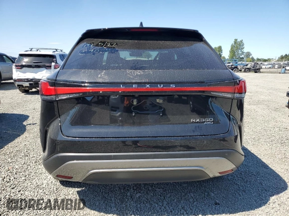 2023 Lexus RX 350 z VIN 2T2BAMCA6PC004969, wystawiony jako Copart lot #59915915 z przebiegiem 19 699 mil mil oraz Szkoda całkowita • Salvage title. Historia ofert i sprzedaży dostępna na DreamBid. Obrazek 6.