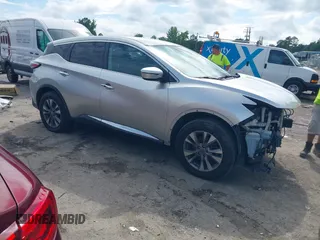 2016 Nissan Murano SL with VIN 5N1AZ2MH2GN143210, listed as a IAAI auction lot 42589573 with 109,466 mi miles and . Bid and sale history available at DreamBid. Image 1.