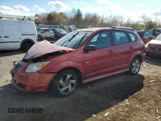 2007 Pontiac Vibe with VIN 5Y2SL65877Z407708, listed as a Copart auction lot 78583274 with 0 mi miles and Salvage Title. Bid and sale history available at carsss.com. Image 1.