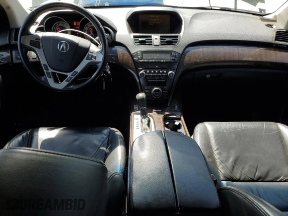 2010 Acura MDX Technology Pkg with VIN 2HNYD2H65AH529544, listed as a Copart auction lot 55494205 with 195,830 mi miles and Clean Title. Bid and sale history available at carsss.com. Image 8.