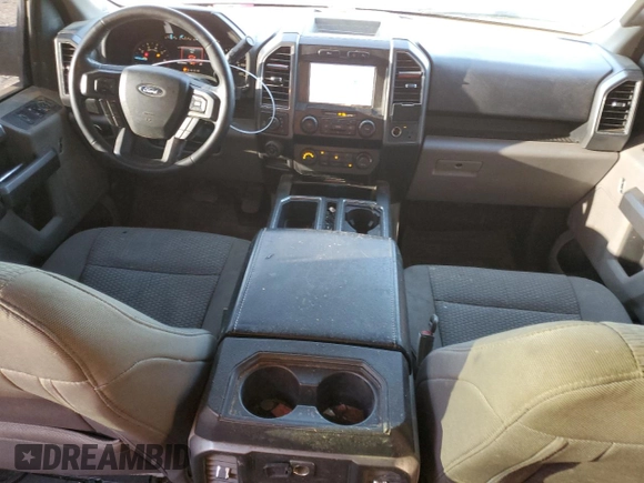 2020 Ford F-150 XL with VIN 1FTEW1E59LFB50432, listed as a Copart auction lot 49317235 with 220,726 mi miles and Salvage title. Bid and sale history available at DreamBid. Image 8.