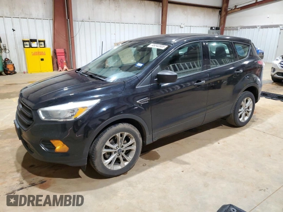 2017 Ford Escape S with VIN 1FMCU0F70HUB18958, listed as a Copart auction lot 46043985 with 190,447 mi miles and Salvage Title. Bid and sale history available at carsss.com. Image 1.