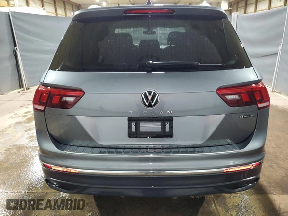2024 Volkswagen Tiguan Wolfsburg Edition with VIN 3VV5B7AX7RM213589, listed as a Copart auction lot 50335945 with 4,200 mi miles and Clean title. Bid and sale history available at DreamBid. Image 6.