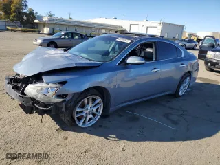 2010 Nissan Maxima 3.5 SV with VIN 1N4AA5AP7AC873549, listed as a Copart auction lot 45963875 with 99,612 mi miles and Salvage Title. Bid and sale history available at carsss.com. Image 1.
