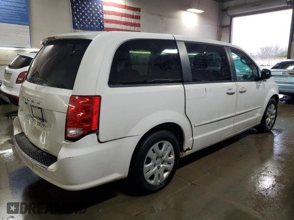 2014 Dodge Grand Caravan SE with VIN 2C4RDGBG6ER230346, listed as a Copart auction lot 50982295 with 173,576 mi miles and Salvage Title. Bid and sale history available at DreamBid. Image 3.