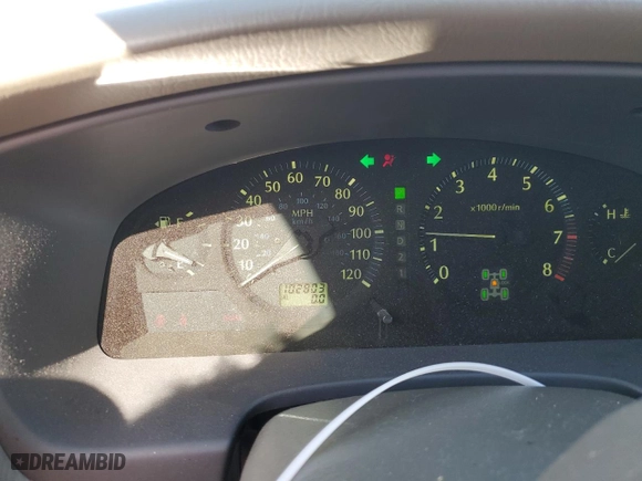 2002 Infiniti QX4 Luxury with VIN JNRDR09Y02W257630, listed as a Copart auction lot 75451594 with 102803 miles and Salvage Title. Bid and sale history available at carsss.com. Image 9.