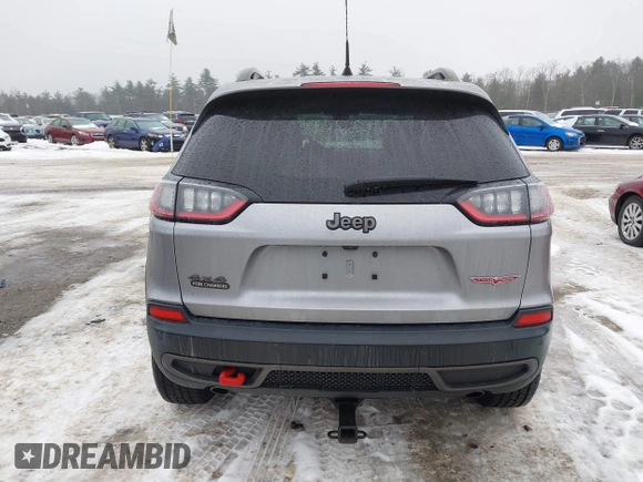 2019 Jeep Cherokee Trailhawk z VIN 1C4PJMBX2KD298169, wystawiony jako IAAI lot #41412123 z przebiegiem 63 214 mil mil oraz . Historia ofert i sprzedaży dostępna na DreamBid. Obrazek 16.