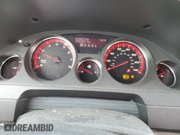 2008 GMC Acadia SLT2 with VIN 1GKEV337X8J178851, listed as a Copart auction lot 50672695 with 159,000 mi miles and Salvage Title. Bid and sale history available at DreamBid. Image 9.