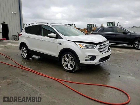 2019 Ford Escape Titanium with VIN 1FMCU0J92KUA90385, listed as a Copart auction lot 44818635 with 54,171 mi miles and Non repairable. Bid and sale history available at DreamBid. Image 14.