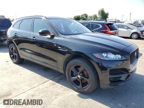 2018 Jaguar F-Pace 25t Premium with VIN SADCJ2FX0JA255130, listed as a Copart auction lot 63700125 with 68,931 mi miles and Clean title. Bid and sale history available at DreamBid. Image 4.