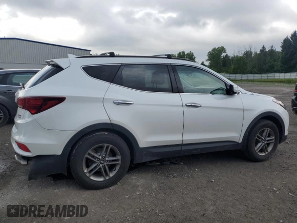 2018 Hyundai Santa Fe 2.4L with VIN 5NMZUDLB9JH073417, listed as a Copart auction lot 61690065 with 170,615 mi miles and Salvage title. Bid and sale history available at DreamBid. Image 3.
